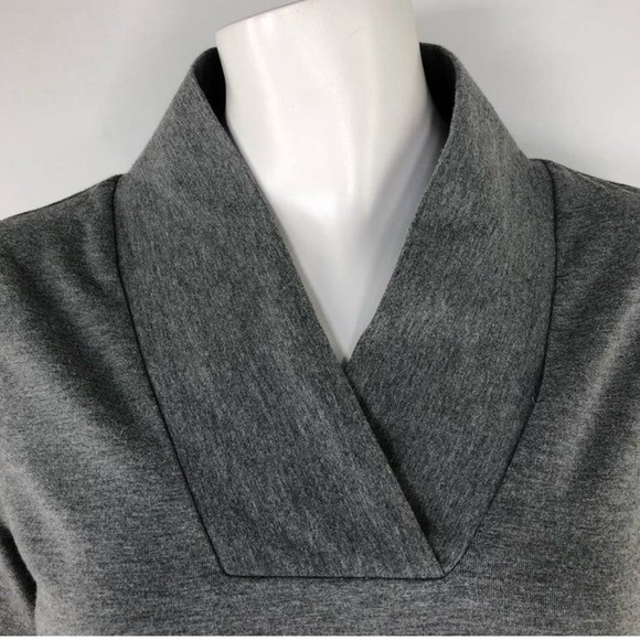 Salaries Gray Long sleeve dress size small - Picture 2 of 7